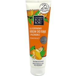 Cztery Pory Roku krem z masłem mango i masłem shea do rąk 130ml