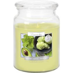 Bispol świeca zapachowa-słoik Garden Mint-Avocado