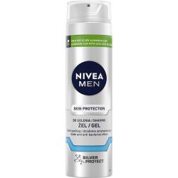 Nivea żel do golenia 200ml Silver Protect