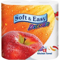 Soft & Easy ręcznik papierowy 2-warstwowy 2 sztuki Decorate