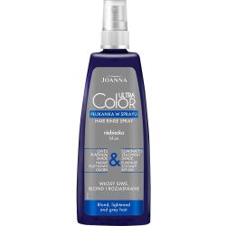 Joanna Ultra Color płukanka do włosów niebieska 150ml spray