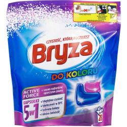 Bryza kapsułki do prania 28 sztuk Active Force 5w1 Color