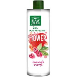 Biały Jeleń Shower Power żel pod prysznic 400ml Malinowy