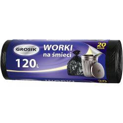 Grosik worki na odpady HD 120L/20szt.