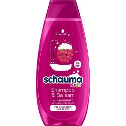 Schauma szampon i odżywka do włosów 400ml Kids Malina