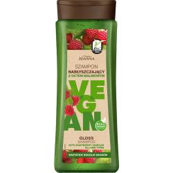 Joanna Vegan szampon do włosów nabłyszczający 300ml Ocet Malinowy