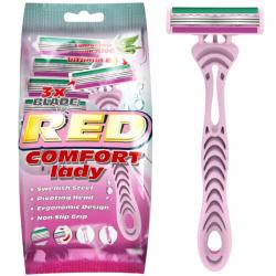 Mattes Red Comfort Lady maszynka do golenia 3-ostrzowa 5szt.