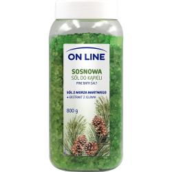 On Line sól do kąpieli Sosnowa 800g