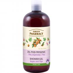 Green Pharmacy żel pod prysznic 500ml Olejek Arganowy i Figi