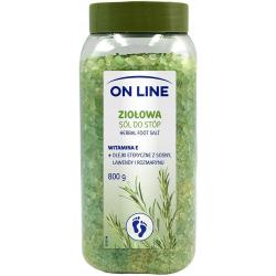 On Line sól do stóp ziołowa 800g