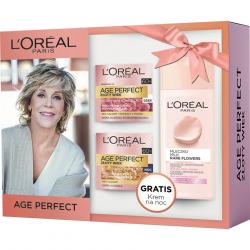 Loreal Zestaw Age Perfect krem na dzień 50ml + mleczko oczyszczające 200ml + krem na noc 50ml