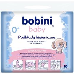 Bobini Baby podkłady higieniczne dla niemowląt 10 sztuk
