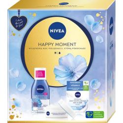 Nivea zestaw Happy Moment płyn do demakijażu + krem na dzień