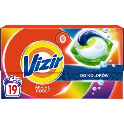 Vizir kapsułki do prania 19 sztuk do kolorów