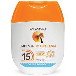 Kolastyna emulsja do opalania SPF15 60ml wodoodporna