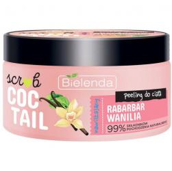 Bielenda Coctail Scrub peeling do ciała Rabarbar & Wanilia 350g