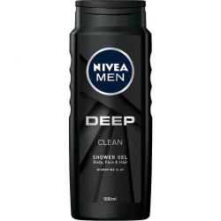 Nivea MEN żel pod prysznic 500ml Deep Clean