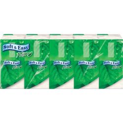Soft & Easy chusteczki 3-warstwowe 10x9 sztuk Mint