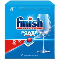 Finish Power Finish Powerball Essential tabletki do zmywarek 50 sztuk RegularClassic kapsułki do zmywarek 57 sztuk Regular