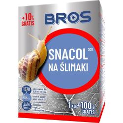 Bros Snacol 3GB preparat do zwalczania ślimaków 1kg+100g gratis