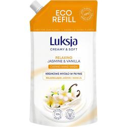 Luksja mydło w płynie Jasmine & Vanilla 400ml zapas