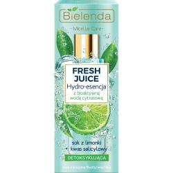 Bielenda Fresh Juice Hydro-esencja do twarzy detoksykująca 110ml Limonka