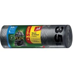 Jan Niezbędny mocne worki z taśmą 35L 18szt. Magnum LDPE