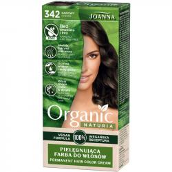 Joanna Organic Vegan farba do włosów 342 Kawowy