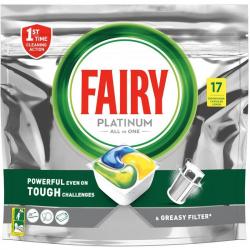 Fairy All In One Platinum kapsułki do zmywarek 17szt.
