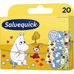 Salvequick Moomin plastry opatrunkowe dla dzieci 20 sztuk