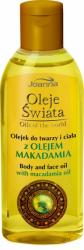 Joanna Oleje Świata olejek do twarzy i ciała z olejem makadamia 100ml
