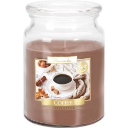Bispol świeca zapachowa w słoiku Kawa snd99-89 duża