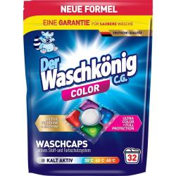Der Waschkonig kapsułki do prania żelowo-proszkowe 32 sztuki