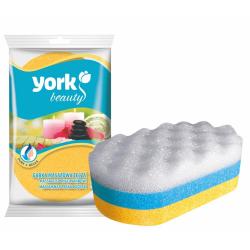 York gąbka kąpielowa Tęcza do masażu