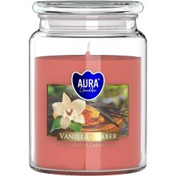 Bispol świeca zapachowa-słoik Vanilla-Amber