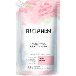 Biophen Botanical mydło w płynie 400ml Rose Zapas