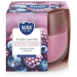 Bispol świeca zapachowa w szkle Frozen Berries