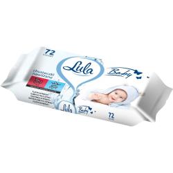 Lula Baby chusteczki nawilżane 72szt. 99% wody