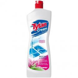 Tytan mleczko do czyszczenia 900g kwiaty