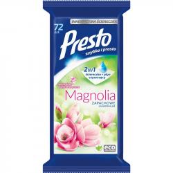 Presto chusteczki uniwersalne 72szt. Magnolia
