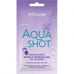 Soraya Aqua Shot nawilżająca maseczka do twarzy 17g na tkaninie
