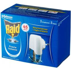 Raid electric na komary urządzenie + płyn 45 nocy