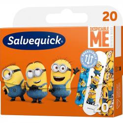 Salvequick Minions plastry opatrunkowe dla dzieci 20 sztuk