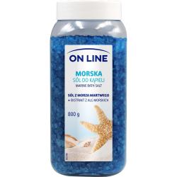 On Line sól do kąpieli morska 800g