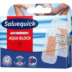 Salvequick Aqua Block 12szt plastry wodoodporne