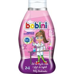 Bobini płyn do kąpieli Mały naukowiec 660ml