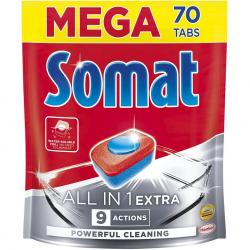 Somat All In One Extra kapsułki do zmywarek 70szt.