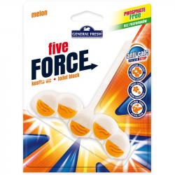 General Fresh Five Force Kostka do WC melon