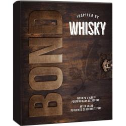 Bond zestaw Inpired By Whisky woda po goleniu+dezodorant perfumowany