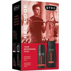 STR8 zestaw Red Code dezodorant 150ml + żel pod prysznic 250ml